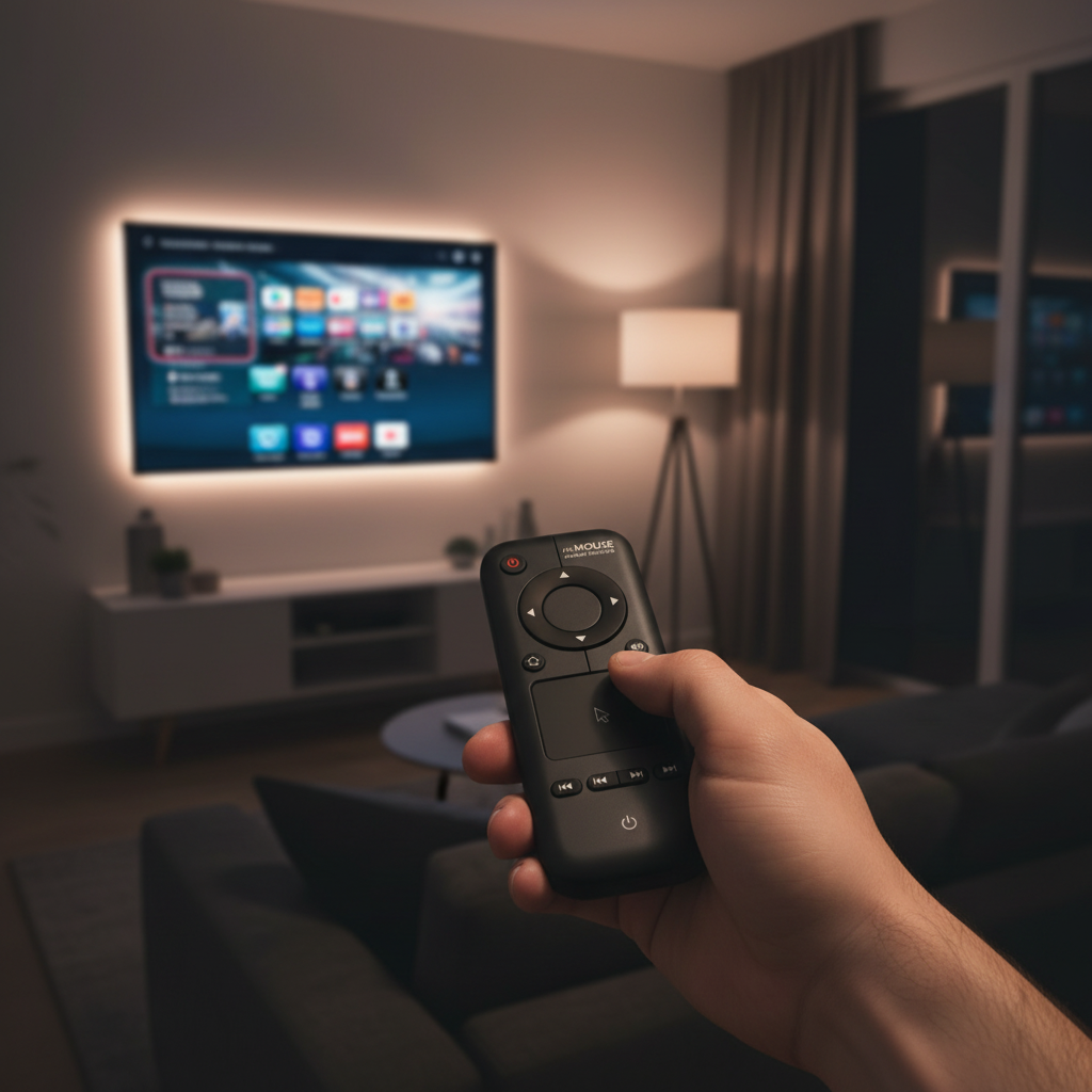 Control Inalámbrico Air Mouse para Proyector Android