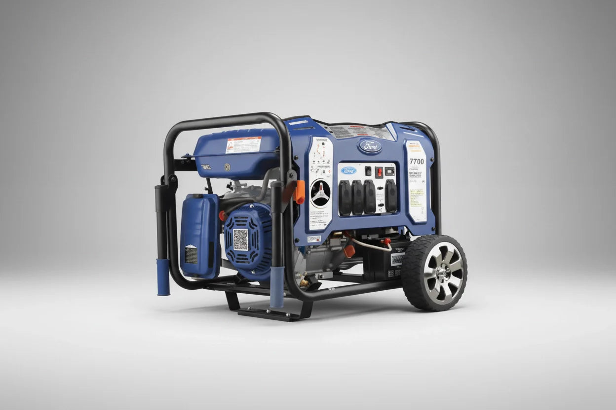 Ford 7750W Dual Fuel Inverter Generator – High-Power Electric Start with 120V/240V Output