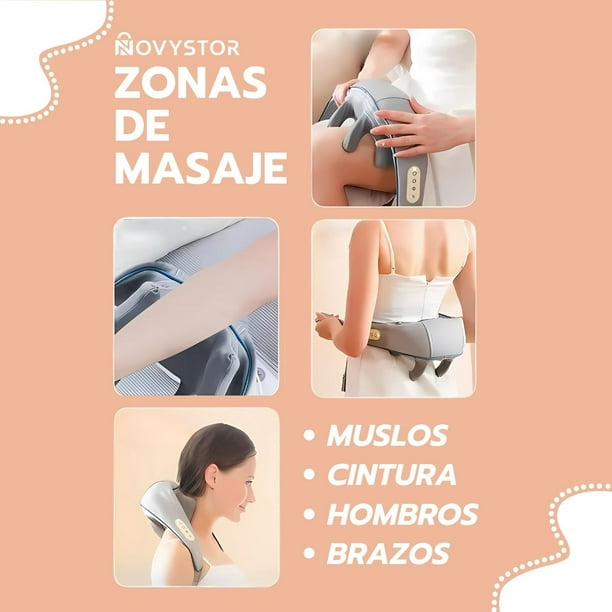 Masajeador Eléctrico 3D – Alivio Muscular Profundo para Todo el Cuerpo"